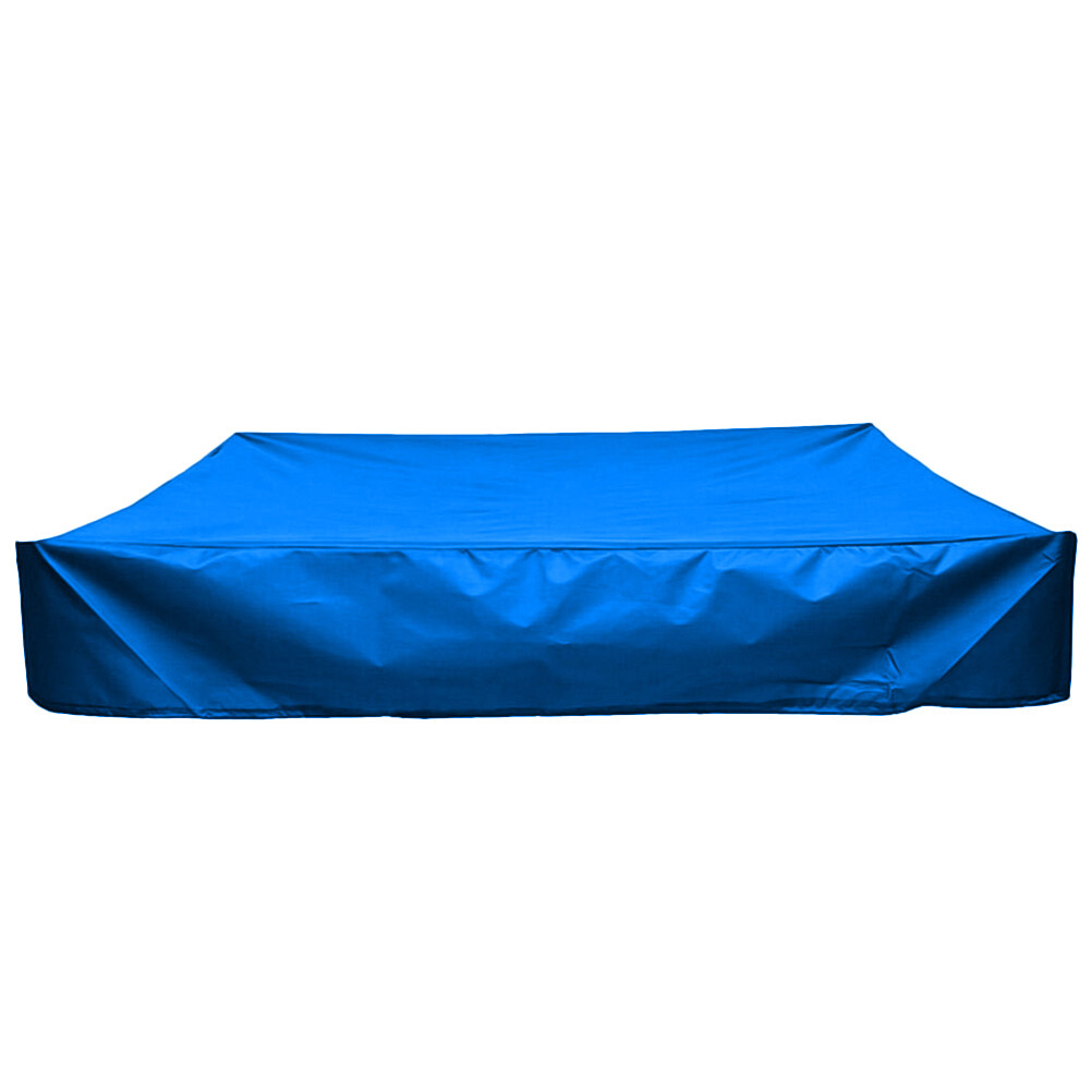 REACHISE Blue Sandbox Cover with Drawstring for Outdoor Playset